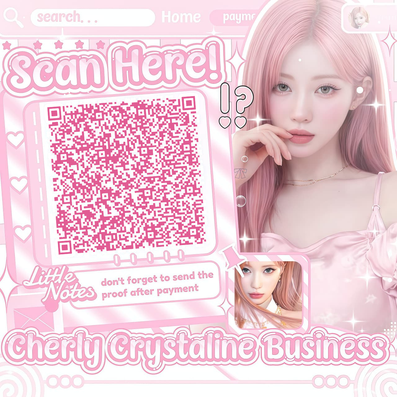 QRIS Cherly Crystaline Store